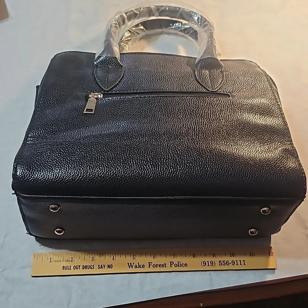 Fancy Black Pocketbook Purse NWOT